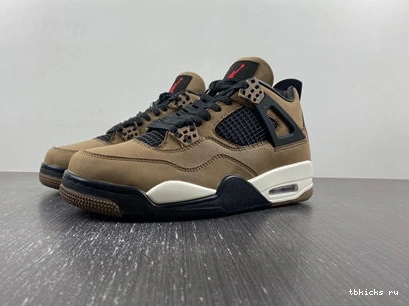 Cheap TB Jordan Retro Scott 4 x 3936 Travis AJ4-  Air Brown ZeroBulk 1027